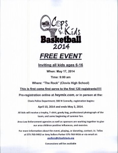 cops & kids basketball