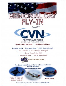 Memorial Day Fly In